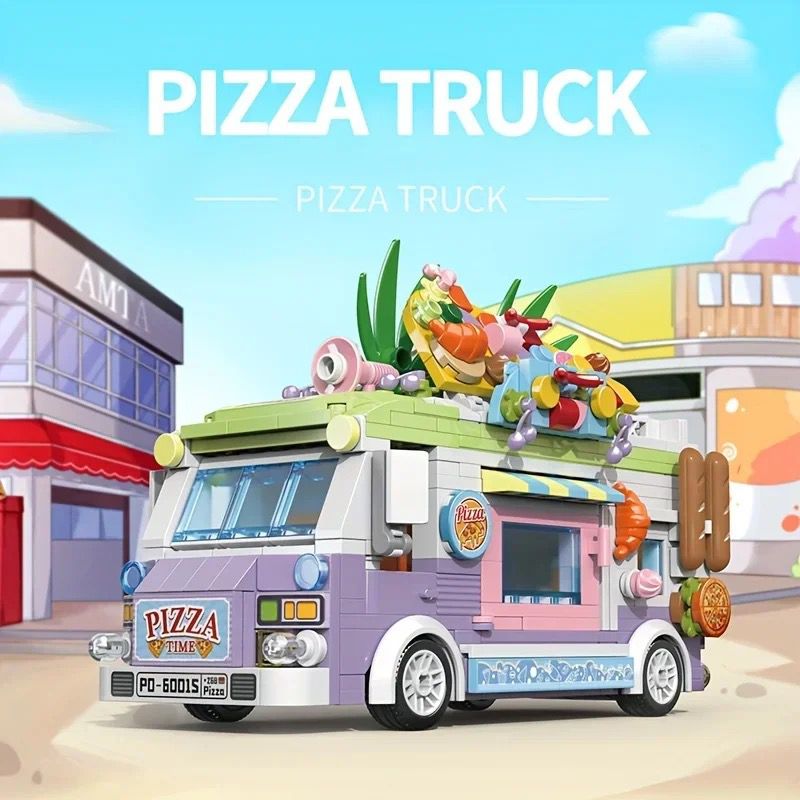 Pizzawagen Bausteinset