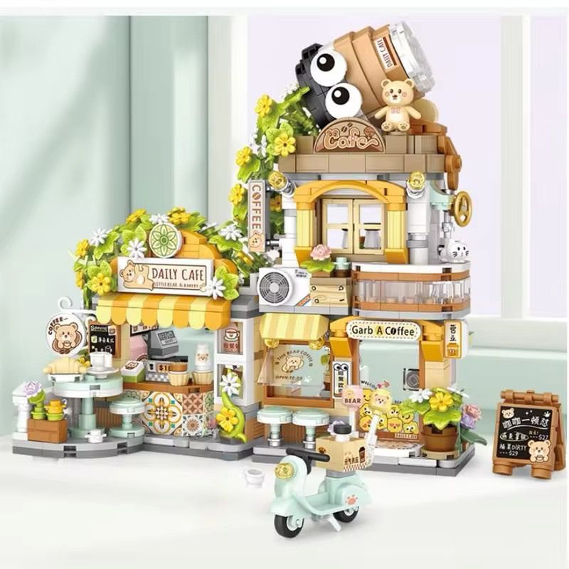 Kleiner Bär Café Bausteinset