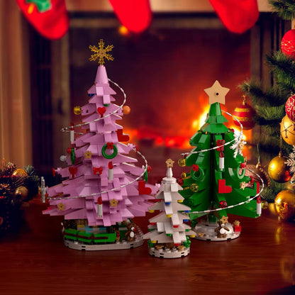 Weihnachtsbäume Bausteinset