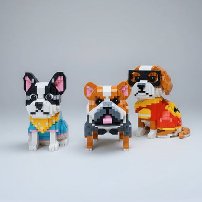 Englische Bulldogge Bausteinset