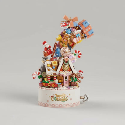 Weihnachtsmusikdose Bausteinset