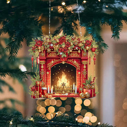 Diamond Painting Weihnachtsanhänger