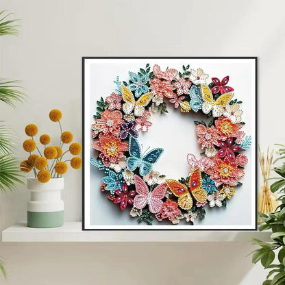 Diamond Painting Blumenkranz