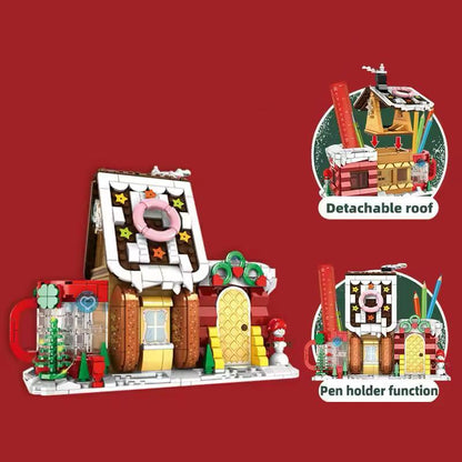 Kuchenhaus Stiftehalter Bausteinset