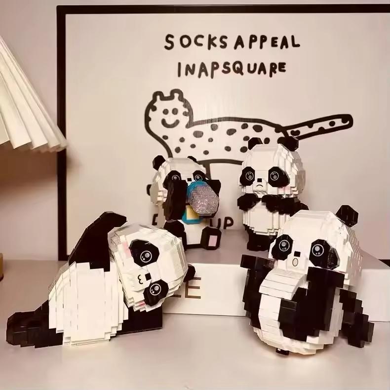 Yoga panda Bausteinset