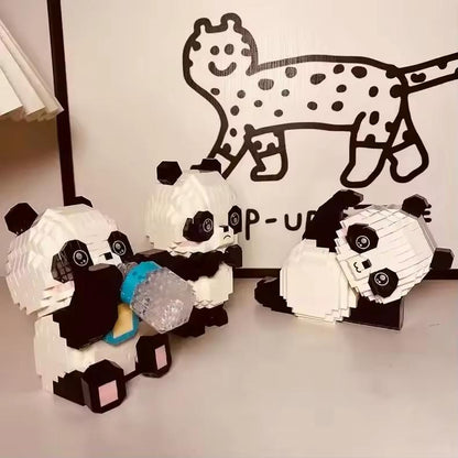 Yoga panda Bausteinset