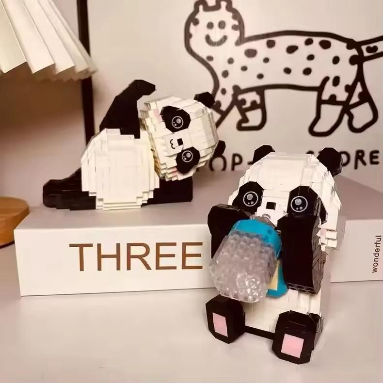 Yoga panda Bausteinset