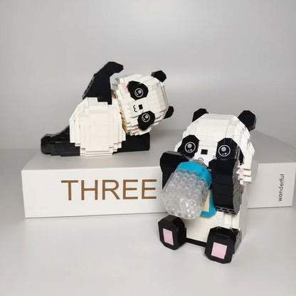 Baby panda Bausteinset