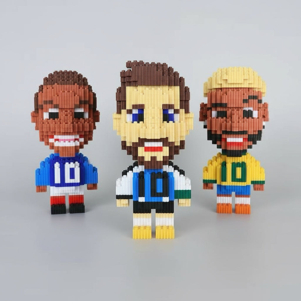 Fußballspieler Bausteinset