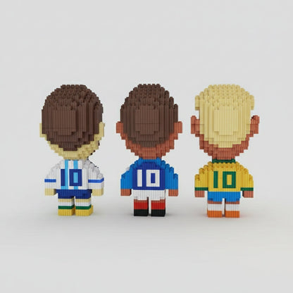 Fußballspieler Bausteinset
