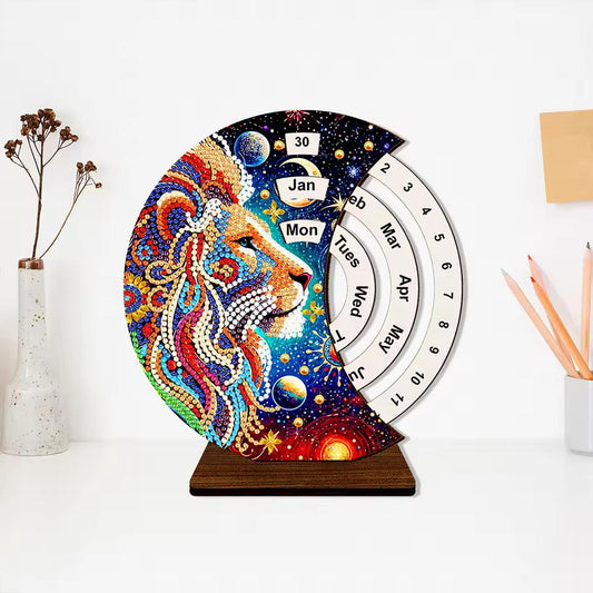 Diamond Painting Löwe