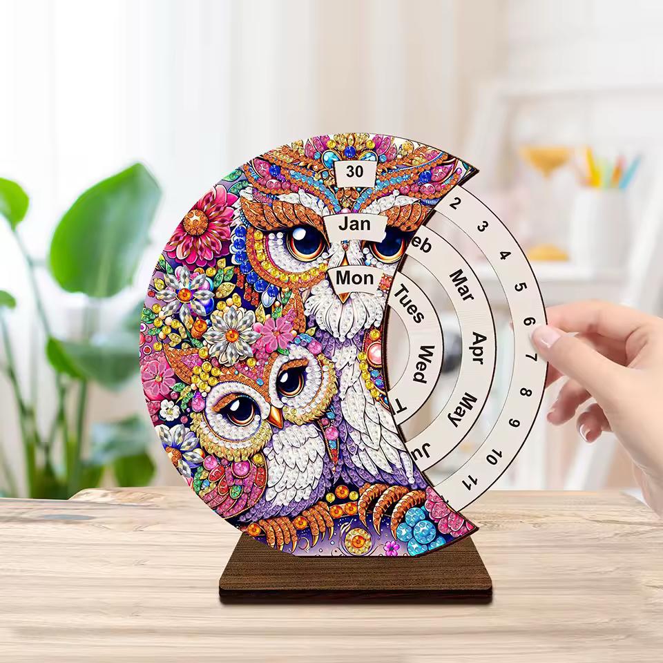 Diamond Painting Eulen