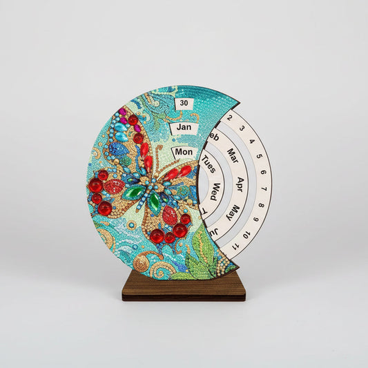 Diamond Painting Roter Schmetterling
