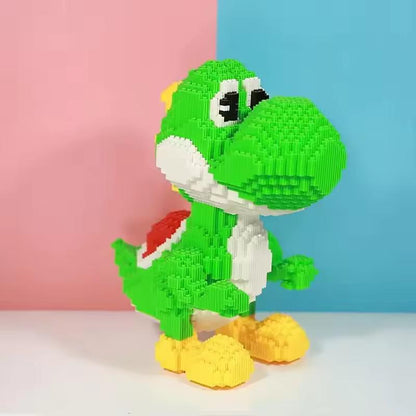 Mega grüner Dino Bausteinset