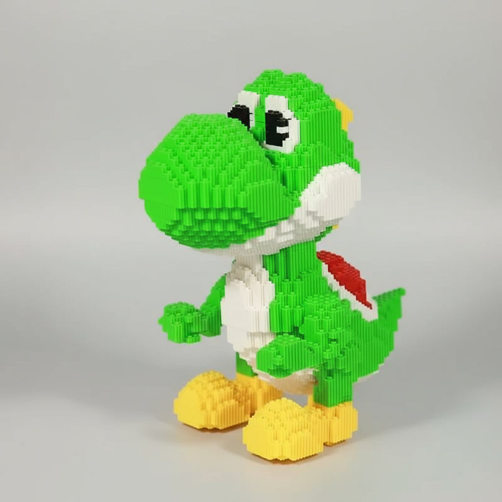 Mega grüner Dino Bausteinset