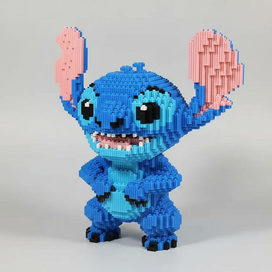 Mega blaues Wesen Bausteinset