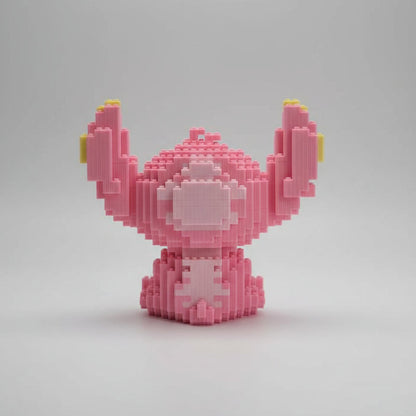 schüchternes rosa Wesen Bausteinset