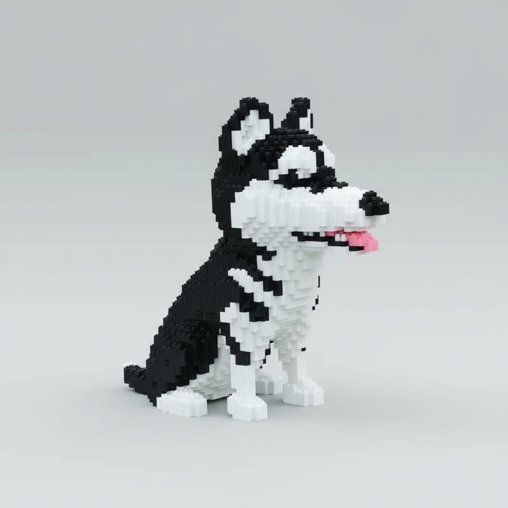 Mega-Husky Bausteinset