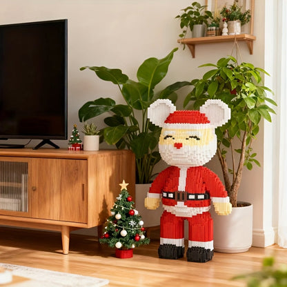 MEGA Weihnachtsbär Bausteinset
