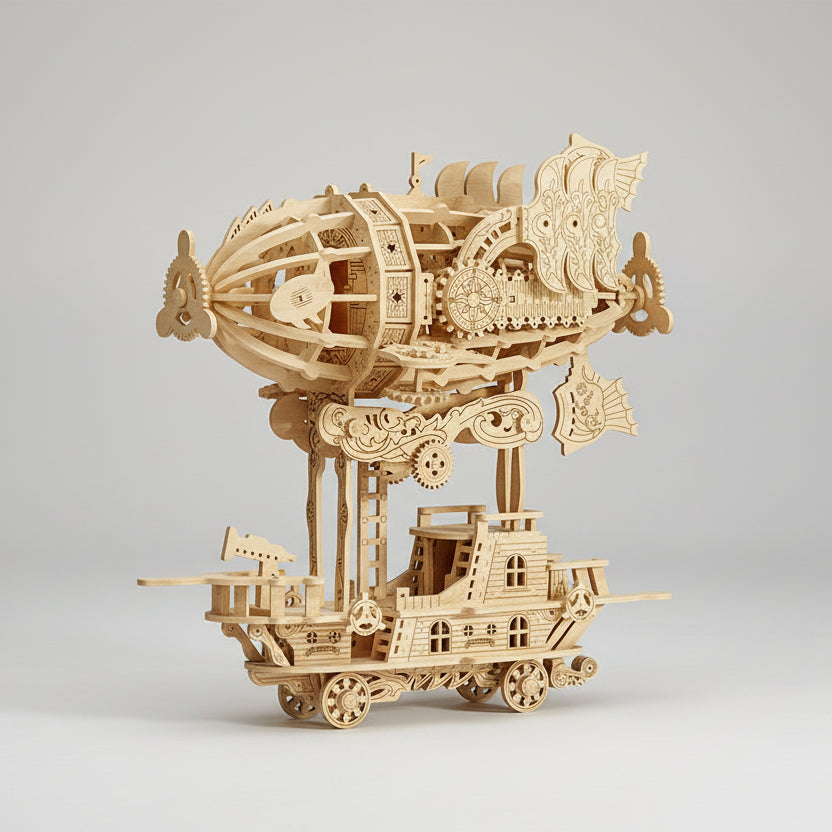 Zeppelin 3D-Holzbausatz