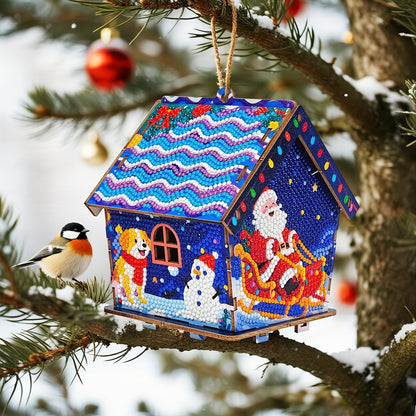 Diamond Painting Weihnachtshäuschen