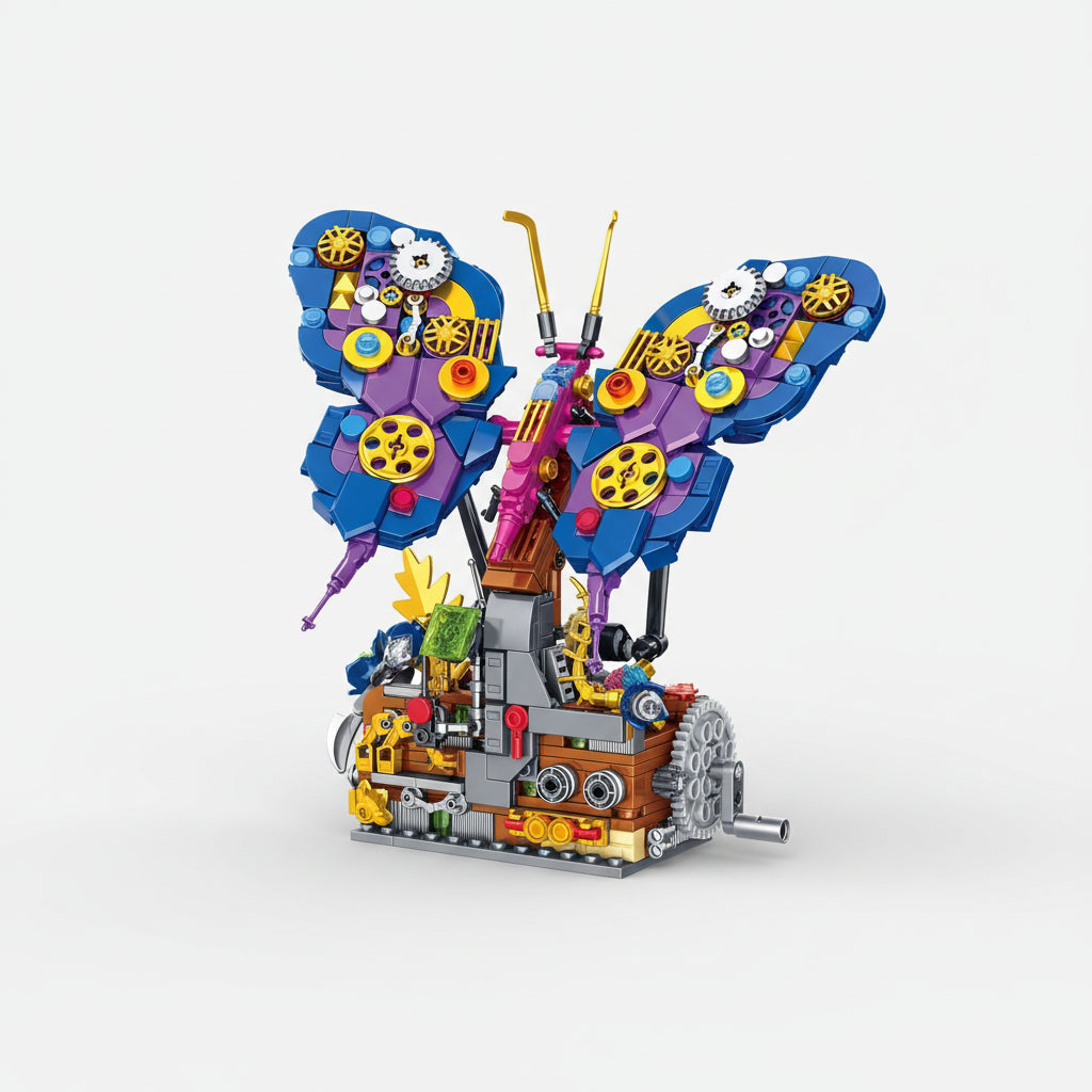 Beweglicher Schmetterling Bausteinset