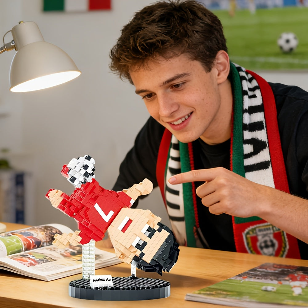 Fußballspieler Bausteinset