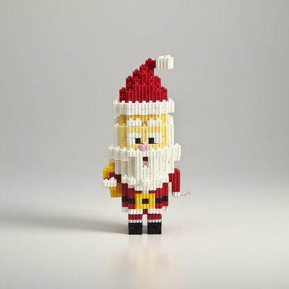 Drei Weihnachtsfiguren Bausteinset