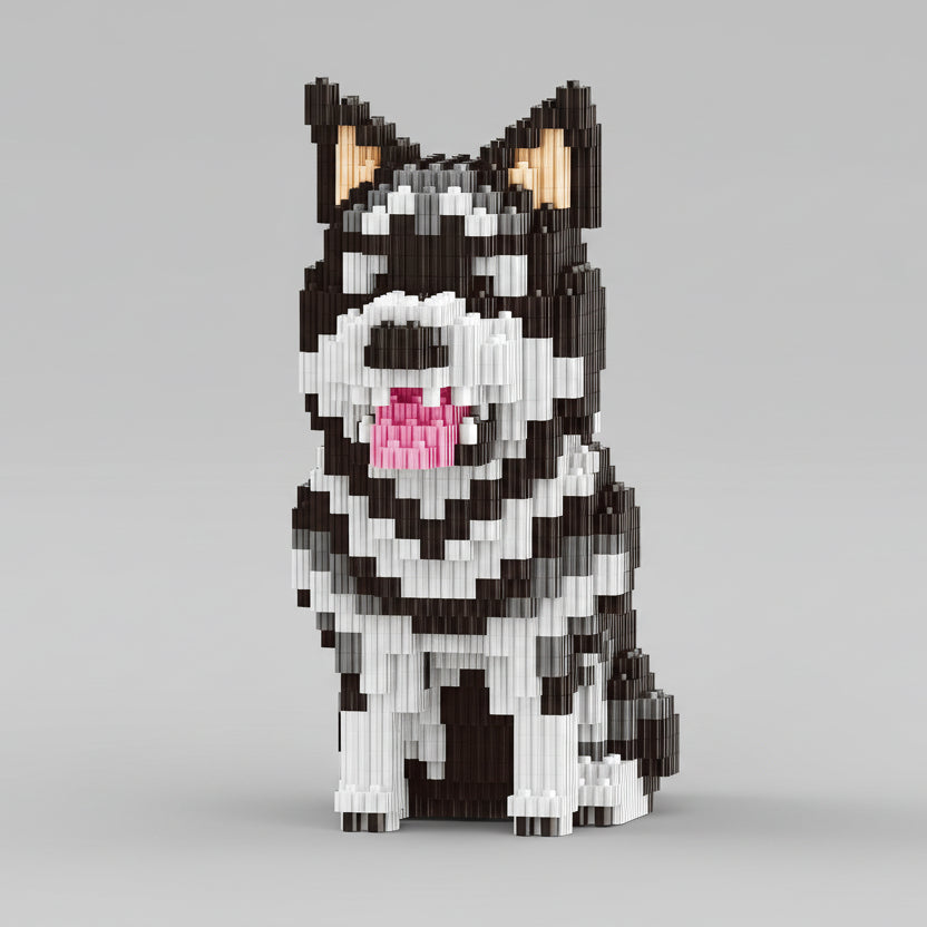Alaska-Husky Bausteinset