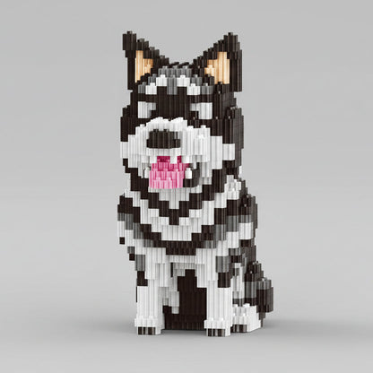 Alaska-Husky Bausteinset