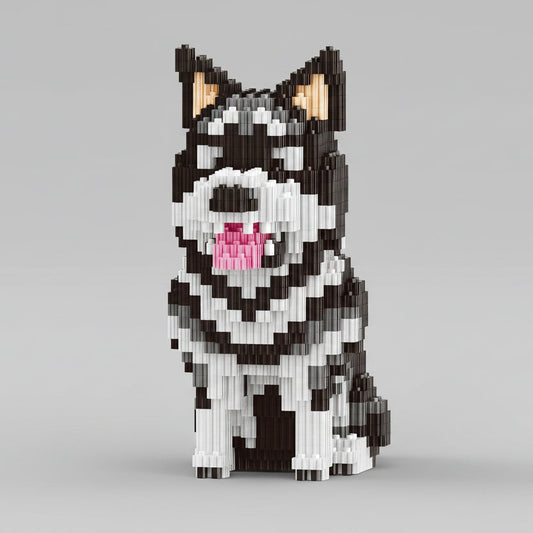 Alaska-Husky Bausteinset