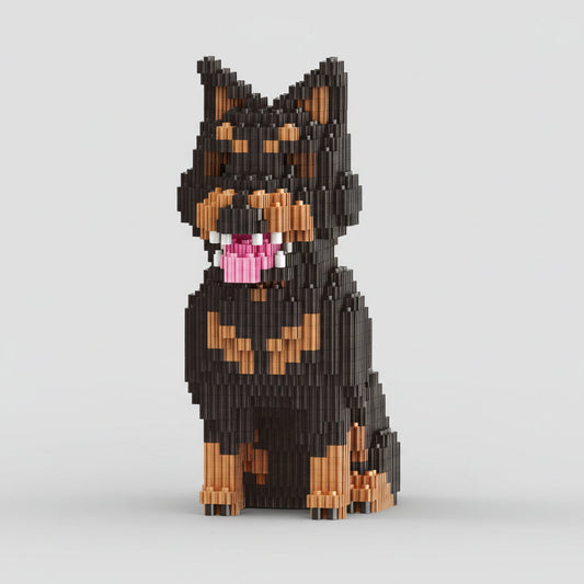 Dobermann Bausteinset