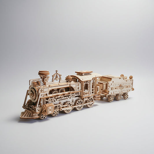 Zug 3D-Holzbausatz