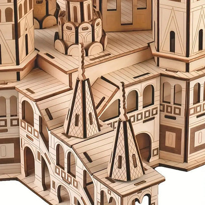 St. Basilius Kathedrale 3D-Holzbausatz