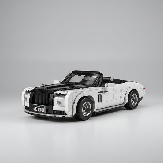 Weiße Limousine Bausteinset
