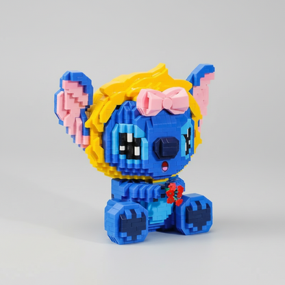 Baby blaues Wesen Bausteinset