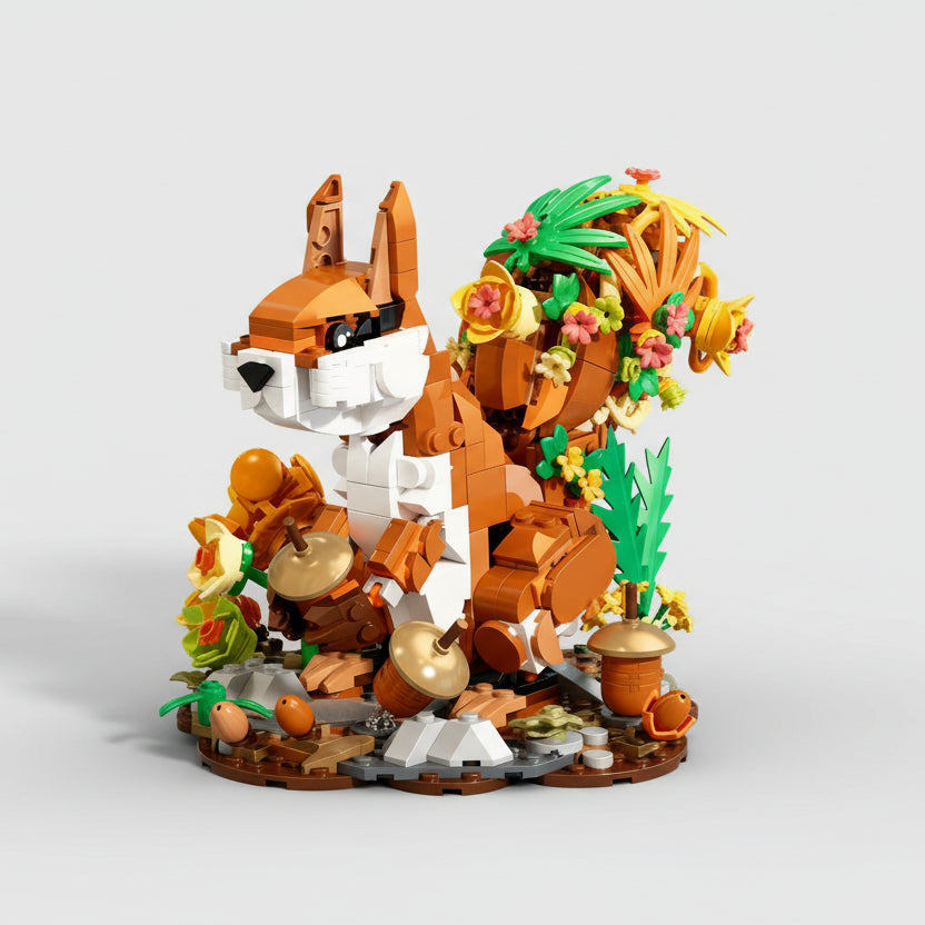 Eichhörnchen Bausteinset
