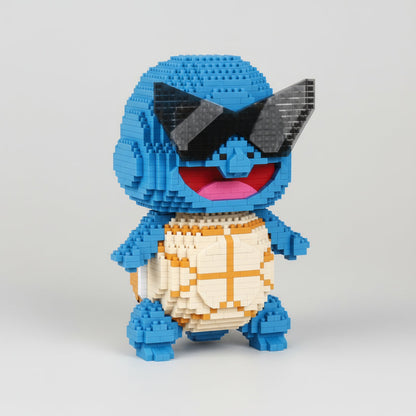 Blaue Schildkröte Bausteinset