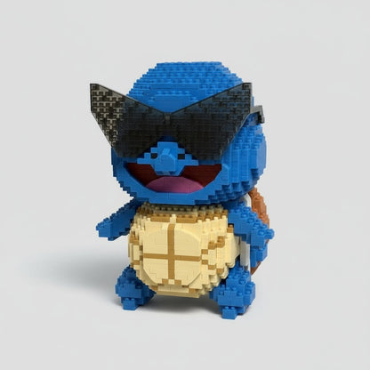 Blaue Schildkröte Bausteinset