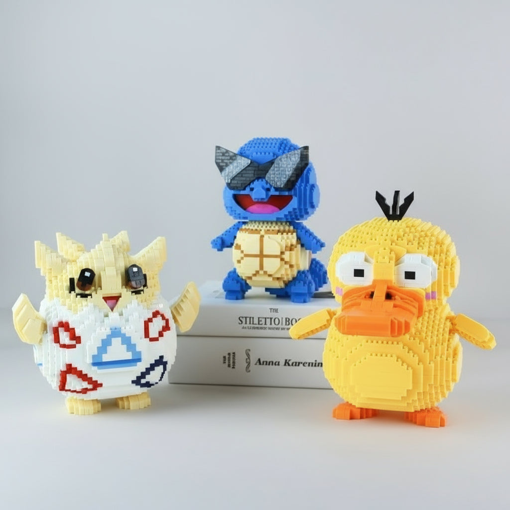 Blaue Schildkröte Bausteinset