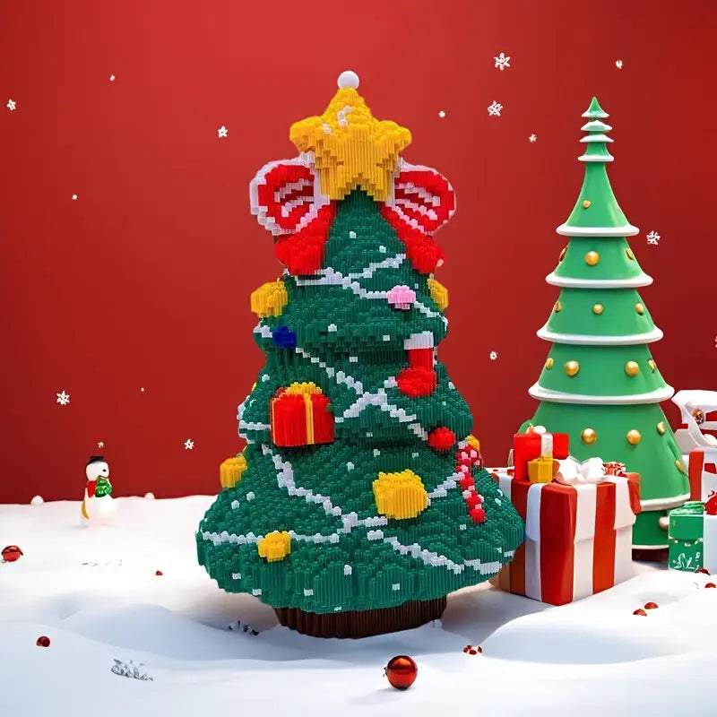 Mega-Weihnachtsbaum Bausteinset