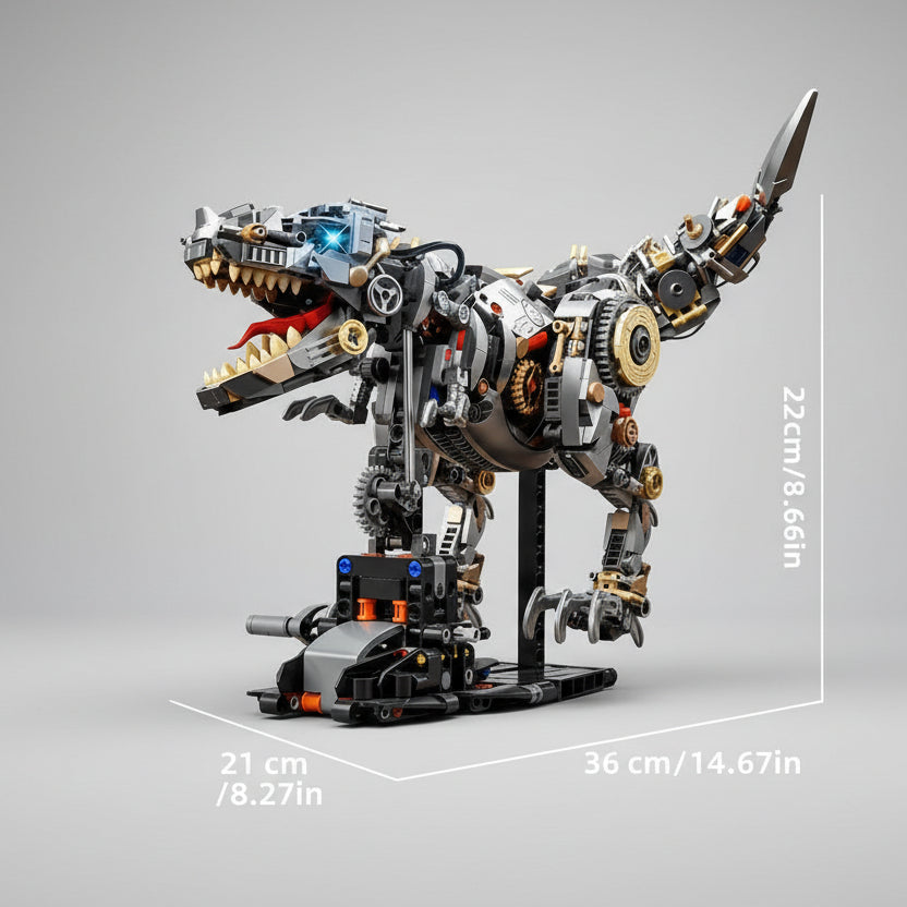 Beweglicher Dino Bausteinset