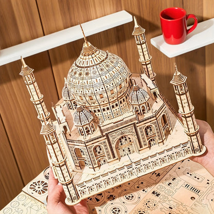 Taj Mahal 3D-Holzbausatz