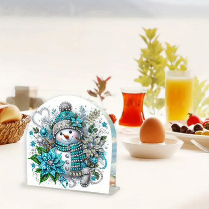 Diamond Painting Schneemann
