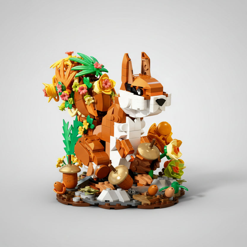 Eichhörnchen Bausteinset