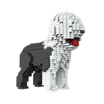 Katalanischer Schäferhund Bausteinset
