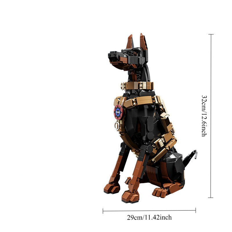 Polizeihund Bausteinset