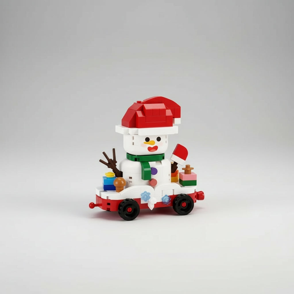 Weihnachtszug Bausteinset
