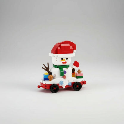 Weihnachtszug Bausteinset