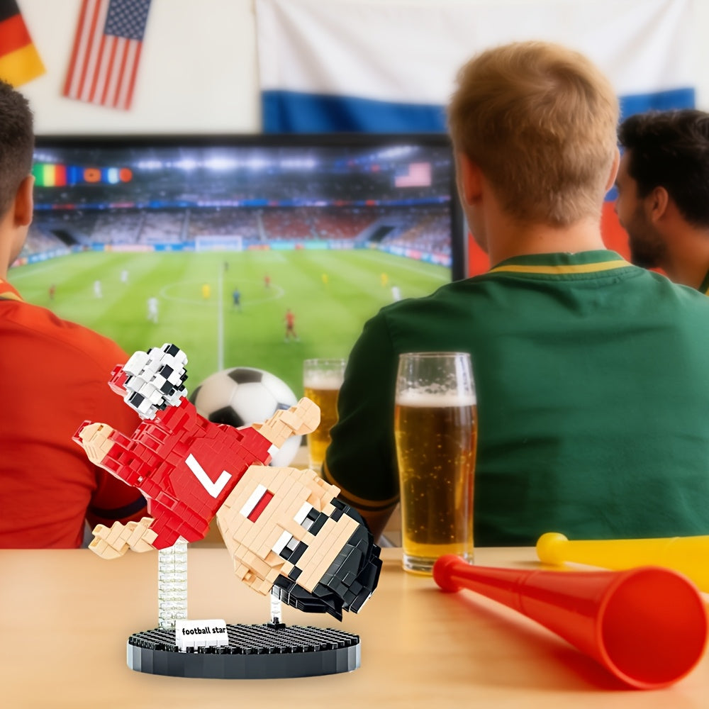 Fußballspieler Bausteinset